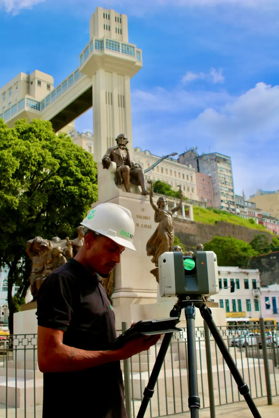 Escaneamento de patrimônio histórico com Leica RTC360 em Salvador