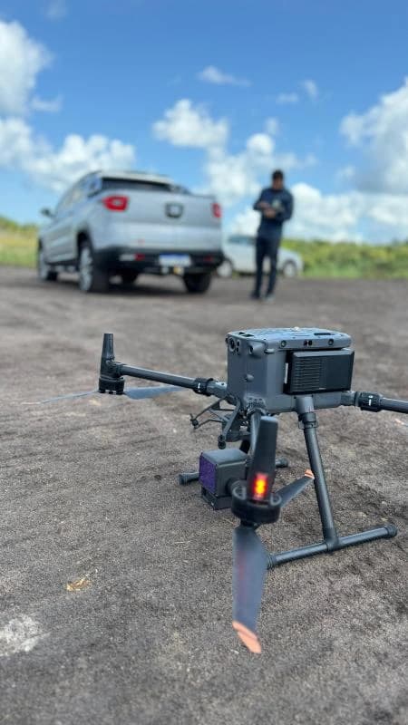Aerolevantamento com drone